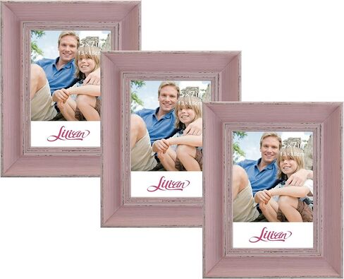 Lilian PC Pink Photo Frames(8 x 10in), Choose PS Polymer Material Environmental Protection(3175-C2T-c) in Saudi Arabia
