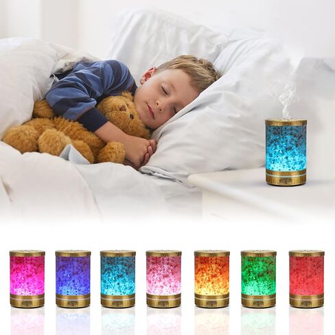 Essential Oil Diffuser Aromatherapy Diffusers for Essential Oils Large Room, Ultrasonic Himalayan Salt Lamp Aroma Diffusers for Home, Gifts Ideas for Mom, 400ML in Saudi Arabia