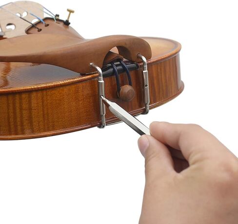 Violin Screwdriver, 65mm Mini Violin Chin Rest Chinrest Shaft Screwdriver Screw Wrench Tool, less Steel Violin Chin Rest Shaft Screwdriver Violin Accessory for Violin Owners in Saudi Arabia