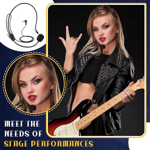 مجموعة كونوهان مكونة من 3 ميكروفونات لسماعات الهالوين، سلك مرن 3.5 مم لمضخم الصوت وليس الهاتف أو الكمبيوتر الشخصي، والمعلمين، ومكبرات الصوت، والمغني، والراقص، والمدربين، والعروض التقديمية، وكبار السن in Kuwait