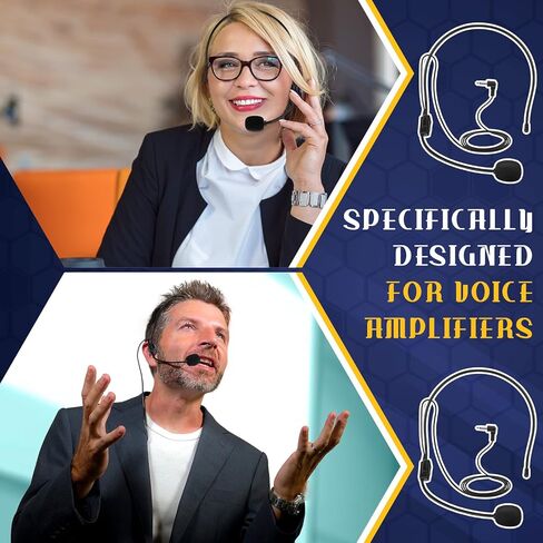 مجموعة كونوهان مكونة من 3 ميكروفونات لسماعات الهالوين، سلك مرن 3.5 مم لمضخم الصوت وليس الهاتف أو الكمبيوتر الشخصي، والمعلمين، ومكبرات الصوت، والمغني، والراقص، والمدربين، والعروض التقديمية، وكبار السن in Kuwait