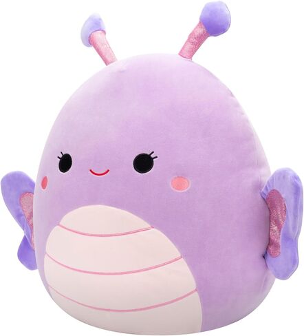 Squishmallows Original 16-Inch Lena Pink Guava Fruit with Flower - Official Jazwares Large Plush in Kuwait
