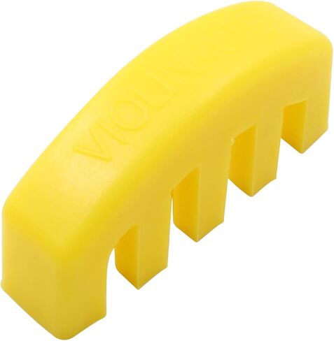 Rubber Practice Violin Mute 4/4 Fiddle Volume Control Claw Style Ultra Practice Silencer Musical String Instrument Accessories(Yellow) in Saudi Arabia