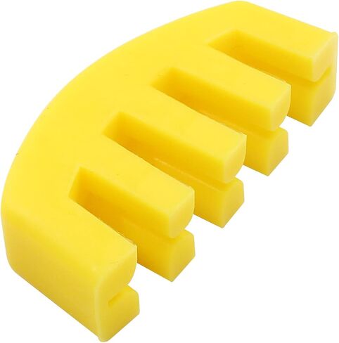 Rubber Practice Violin Mute 4/4 Fiddle Volume Control Claw Style Ultra Practice Silencer Musical String Instrument Accessories(Yellow) in Saudi Arabia