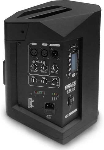 Pro DG i603A (600 Watts) Professional Portable and Compact All-in-One Battery-Powered Speaker System with Bluetooth TWS, 3-Channel Mixer, Effects, Rechargeable Battery (8 Hours) (Made in Spain) in Saudi Arabia