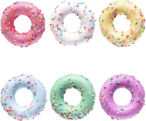 6 Pack Christmas Easter Cupcake Ornaments Christmas Easter Tree Hanging Ornaments Cupcake Donut Dessert Ornament Set for Xmas Easter Tree Pendant Home Holiday Party Decor in Saudi Arabia