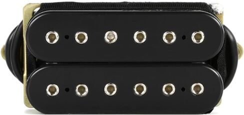 DiMarzio Super Distortion Humbucker Pickup DP100BK, Black Bundle with 12x Fender Guitar Picks and Liquid Audio Instrument Polishing Cloth in Saudi Arabia