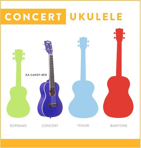 4-String Ukulele, Right, Yellow (KA-Candy-LEM) in Saudi Arabia