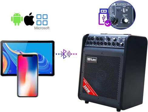 مضخم صوت كول ميوزيك MR2 ستريت مونستر 6 قنوات 300 وات يعمل بالبطارية in Kuwait