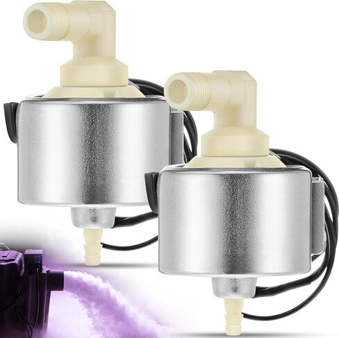 Riakrum 2 قطعة آلة الضباب مضخة الزيت مضخة الضباب آلة الضباب مضخة زيت الضباب الهالوين جزء آلة الضباب الاحترافية لإضاءة المسرح DJ، 110-120 فولت 40DCB 18 وات مناسبة لجزء آلة الضباب الهالوين 900 وات in Kuwait