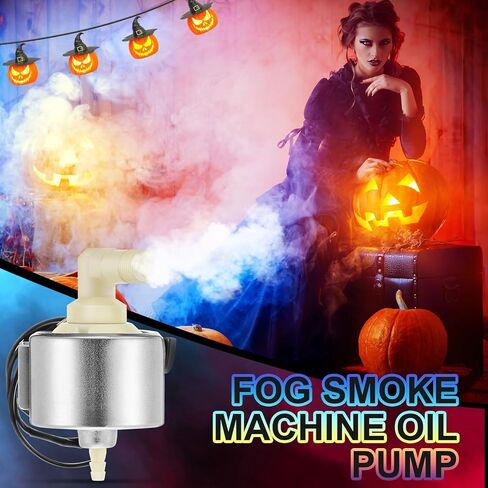 Riakrum 2 قطعة آلة الضباب مضخة الزيت مضخة الضباب آلة الضباب مضخة زيت الضباب الهالوين جزء آلة الضباب الاحترافية لإضاءة المسرح DJ، 110-120 فولت 40DCB 18 وات مناسبة لجزء آلة الضباب الهالوين 900 وات in Kuwait