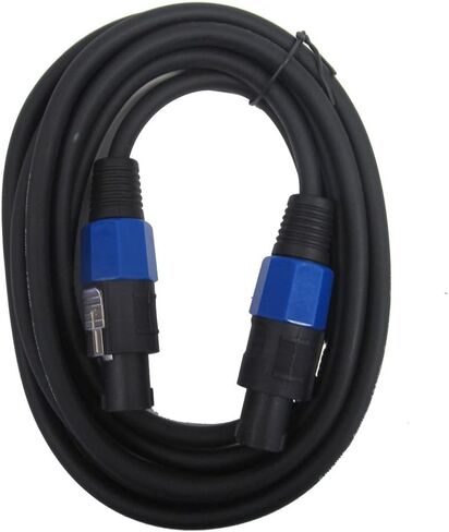Seismic Audio - TW12S50 (Pack of 4) - 50 Foot Speakon to Speakon PA/DJ Speaker Cable - 2 Conductor - 12 Guage in Saudi Arabia