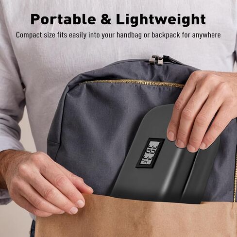 Insulin Cooler Travel Case, Refrigerated Medicine Travel case for Insulin, All-Day Insulin Cooler Travel Case TSA Approved with Real-time Temperature Display in Saudi Arabia