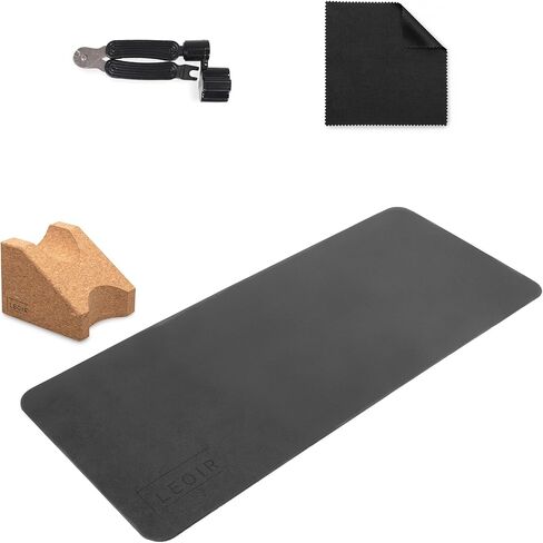 Guitar Work Mat and Neck Rest - Guitar Maintenance Support - Repair Work and Maintenance - Bass, Acoustic, Ukulele, Banjo and Mandolin Guitars - Includes Cleaning Cloth and String Winder in Saudi Arabia