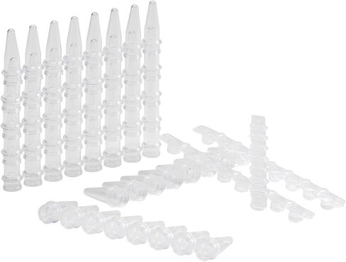 أنابيب PCR شفافة مكونة من 8 أشرطة سعة 0.1 مل، أنابيب ذات أغطية مسطحة، 125 مجموعة/حزمة، أنابيب تفاعل PCR ذات جدار رفيع للغاية، أنبوب طرد مركزي دقيق من مادة البولي بروبيلين، خالي من DNase/RNase in Kuwait