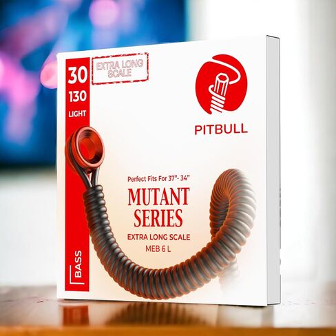 Pitbull Extra Long Scale Multi Scale Bass Guitar Strings Mutant Series (MEB 4 45-105 Light) in Kuwait