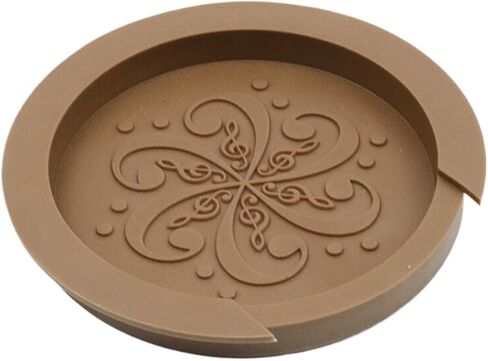 غطاء فتحة صوت الجيتار الصوتي البني LC LICTOP مناسب لثقب الجيتار بقطر 100 مم/3.94 بوصة in Kuwait