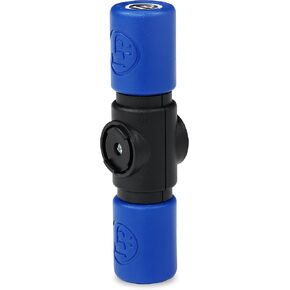 Latin Percussion LP441ETSM Twist Shaker Expansion Single, Medium, Blue