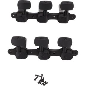 Guitar Tuning Pegs, 3R3L Machine Heads Tuning Keys Sealed Closed Triple for Acoustic Classical Guitars