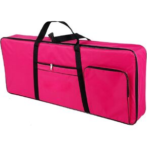 Vilihkc 61 Key Keyboard Gig Bag Case,Portable Durable Keyboard Piano Waterproof 600D Oxford Cloth with 10mm Cotton Padded Case Gig Bag 40"x16"x6"