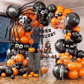 137Pcs Black and Silver Balloons Garland Arch Kit with Stars - 5 10 12 18 inch Black Silver Confetti Latex Party Balloons for 2024 Graduation Retirement Birthday Anniversary