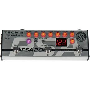 Tech 21 SansAmp PSA 2.0 Programmable Instrument Pre-Amp Pedal
