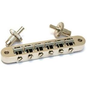 Grover - Tune-O-Matic - Electric Guitar Bridge - Nickel - Model 520N