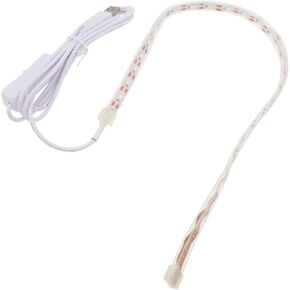 Saxophone Lamp Saxaphone Wind Instrument Leak Detector Light Strip T Tool Led Tape Light Lighting Strip Wind Instrument Repairing Tool White Test Light Flute Insulating Latex