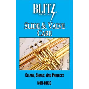 Blitz Music Care 304-4x Slide & Valve Care, Pack of 4