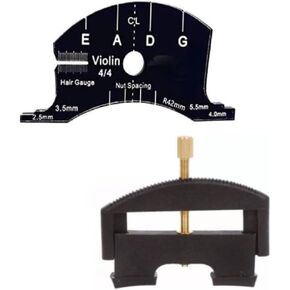 4/4 Violin String Lifter Bridge Template Violin Luthier Install Repair Tool Violin Parts black