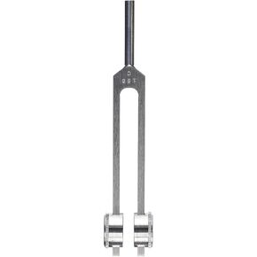 Bhatti 128 Hz Medical-Grade Tuning Fork Instrument with Fixed Weights, Non-Magnetic Aluminum Alloy (C 128)