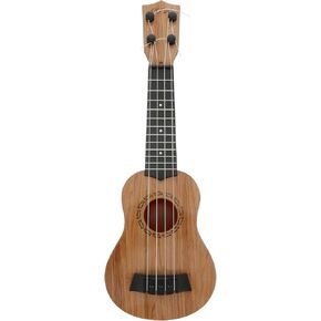 Mini Ukulele Girls Classic 1pc 38CM Ukulele Guitar Plastic 4 Strings Music Beginner Ukulele Guitar Rhyme Developmental Musical Instrument Educational Childrens Ukelele Boy