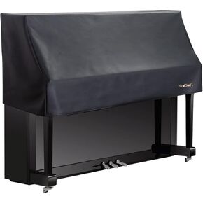 Piano Keyboard Cover Keep Your Upright Piano Safe with Our High-Quality Dust Cover - Piano Cover Cloth, Piano Cover Upright (Black)