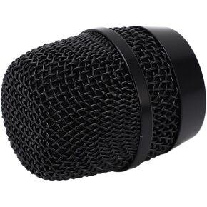 Microphone Grill, Black Microphone Grille Ball Head for Replacement
