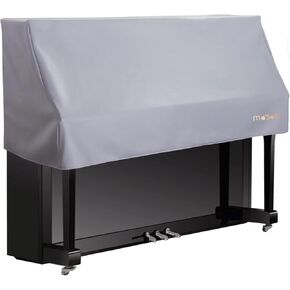 Piano Keyboard Cover Keep Your Upright Piano Safe with Our High-Quality Dust Cover - Piano Cover Cloth, Piano Cover Upright (Black)