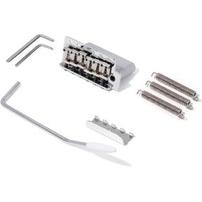 Wilkinson WOV04 2-1/8 inch(54mm) ST Guitar Tremolo Bridge for Strat Electric Guitar (WOV04 （BK）)