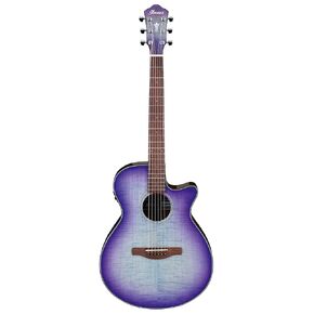 Ibanez AEG70 Acoustic Electric Guitar, Purple Iris High Gloss