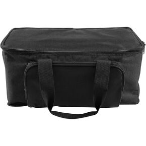 Par Light Bag Fits 4 Par Lights, 600D Oxford Fabric Spotlight Bag,Padded Carrying case,Par Light Case with Inner Divider,Handle, and Accessory Pockets