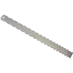 Guitar Neck Straight Edge Notched Luthier Tool for Guitar Fretboard and Frets