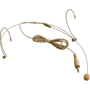Audio2000'S ACC6540H-02B Professional Miniature Condenser Headset Microphone, Black