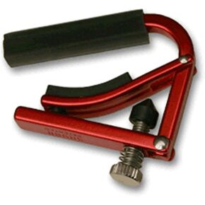 L9REDShubb Lite Series Ukulele Capo - Anodized Red