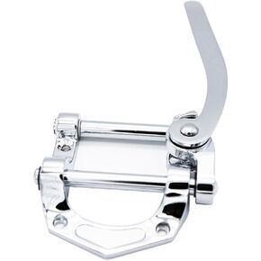 Guitar Tremolo Tailpiece Vibrato Bridge, Flat Top Body Tremolo for Tele SG LP Style Electric Guitar Parts Replacement