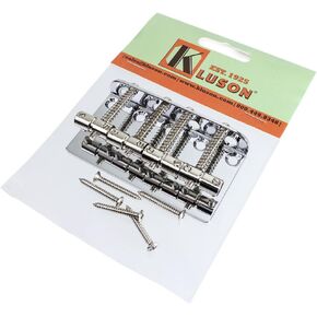 Kluson Vintage '70s Bass Bridge for Fender Jazz/Precision, Chrome
