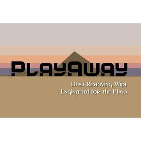PlayAway: Playa Dust Removing Wipe