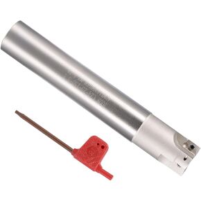 Indexable End Mill, 2 Flutes 1.2" Cutting Diameter, 90 Degree BAP400R R0.8 for APMT1604 Carbide Insert - (Applications: for Steel Milling)
