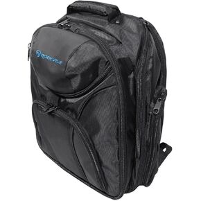 Rockville DJ Laptop/Gear Travel Camo Backpack Bag+Headphone Compartment+Dividers