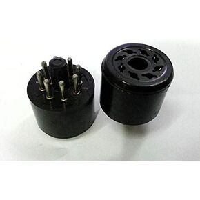 4pcs 8Pin Bakelite Vacuum Tube Socket Saver for EL34 6SN7 KT88 5AR4 5U4G KT66