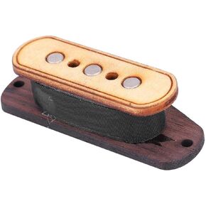 3 String Guitar Pickup, Pre-wired Pickup with Input Jack Repair Parts Replacement for Cigar Box Guitar