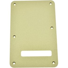 KAISH Matte Aluminum ST/Strat Tremolo Back Plate Cover Metal Anodized Trem Cavity Cover for American/Mexican Strat/Stratocaster Matte Silver