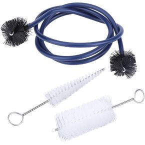 Akozon Trumpet Cleaning Kit Trumpet Snake Brush Trumpet Bore Brush Instrument Cleaning Snake Trumpet Mouthpiece Cleaner Musical Instrument Maintenance Care Accessory